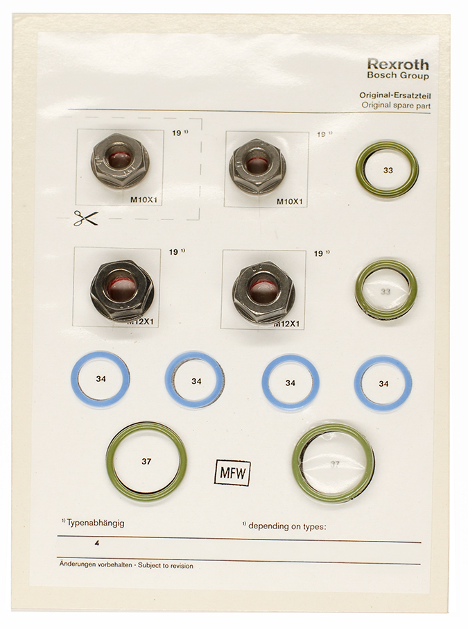 Seal Kit Pressure Valve
