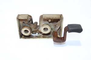 Lock With Falling Latch