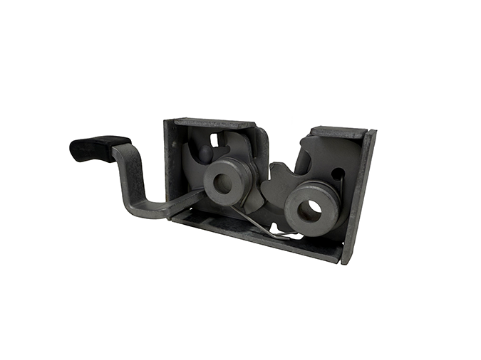 Lock With Falling Latch