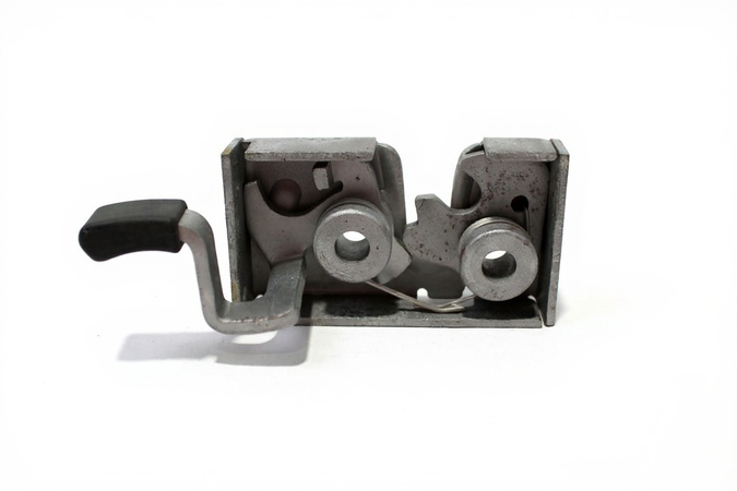 Lock With Falling Latch