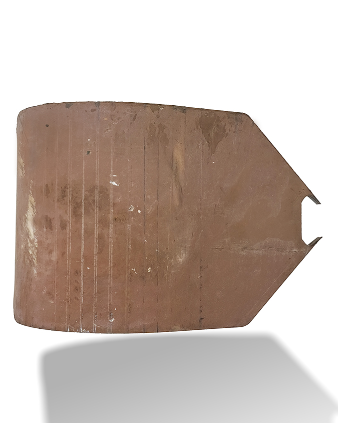 Bent Shovel Plate 15x600x1083