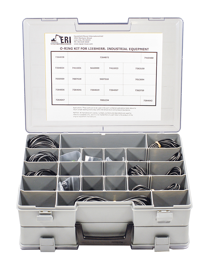 Eolastic Soft Seal Kit DIN 3869 BSPP   Metric Threads 280 Pieces